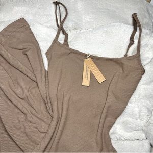 Skims soft lounge long slip dress